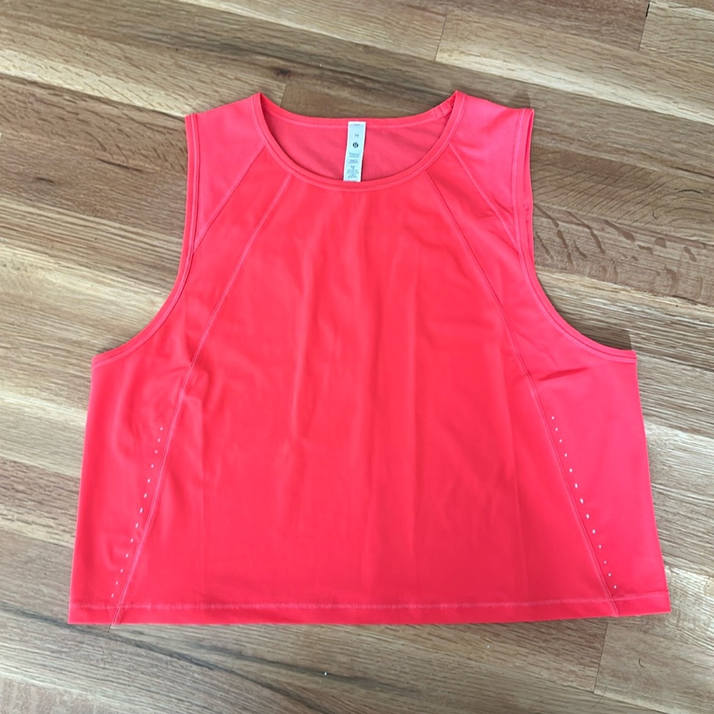 Lululemon Sculpt Crop Tank Top - Size 10
